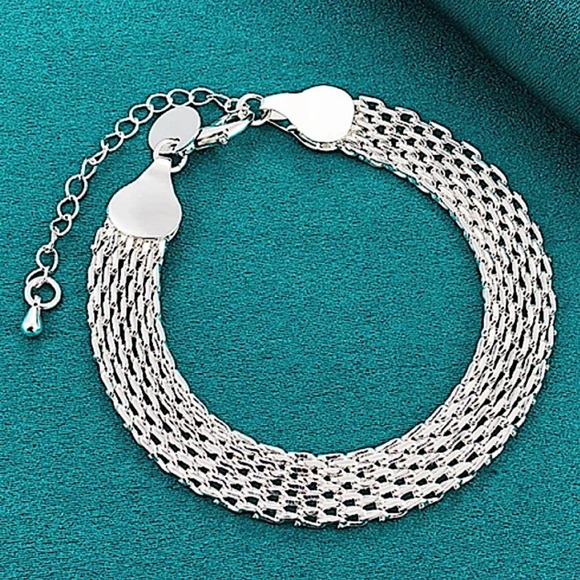 Sterling Silver Trendy 10mm Chain Bracelet - Picture 7 of 10